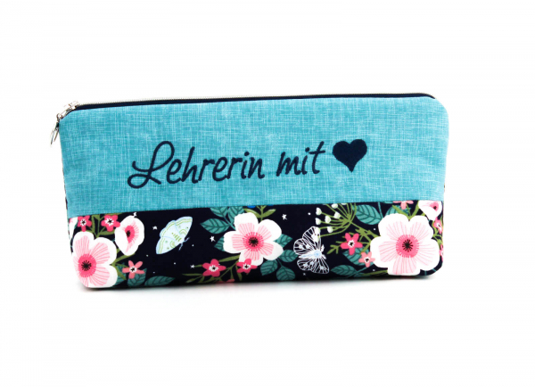 Mäppchen, Stiftemäppchen Lehrerin mit ❤